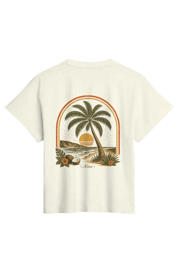 Nisa Life 01 Womens Heavyweight Organic Tee