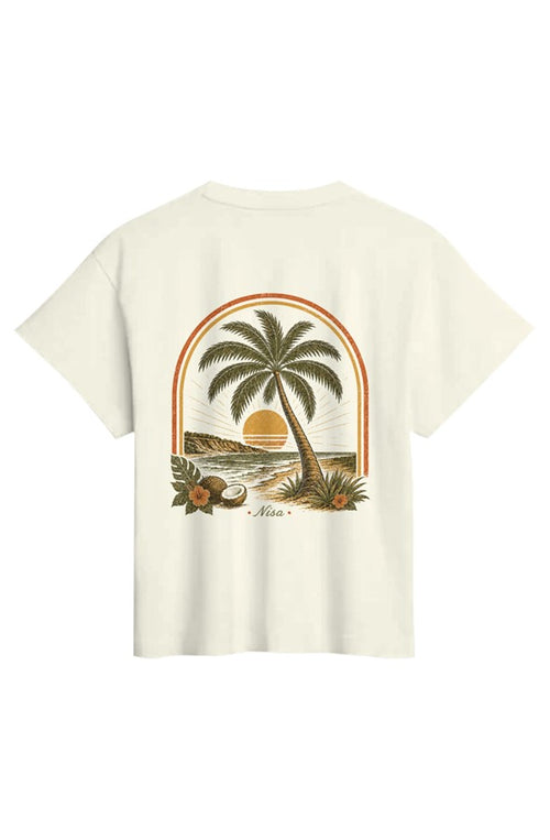 Nisa Life 01 Womens Heavyweight Organic Tee